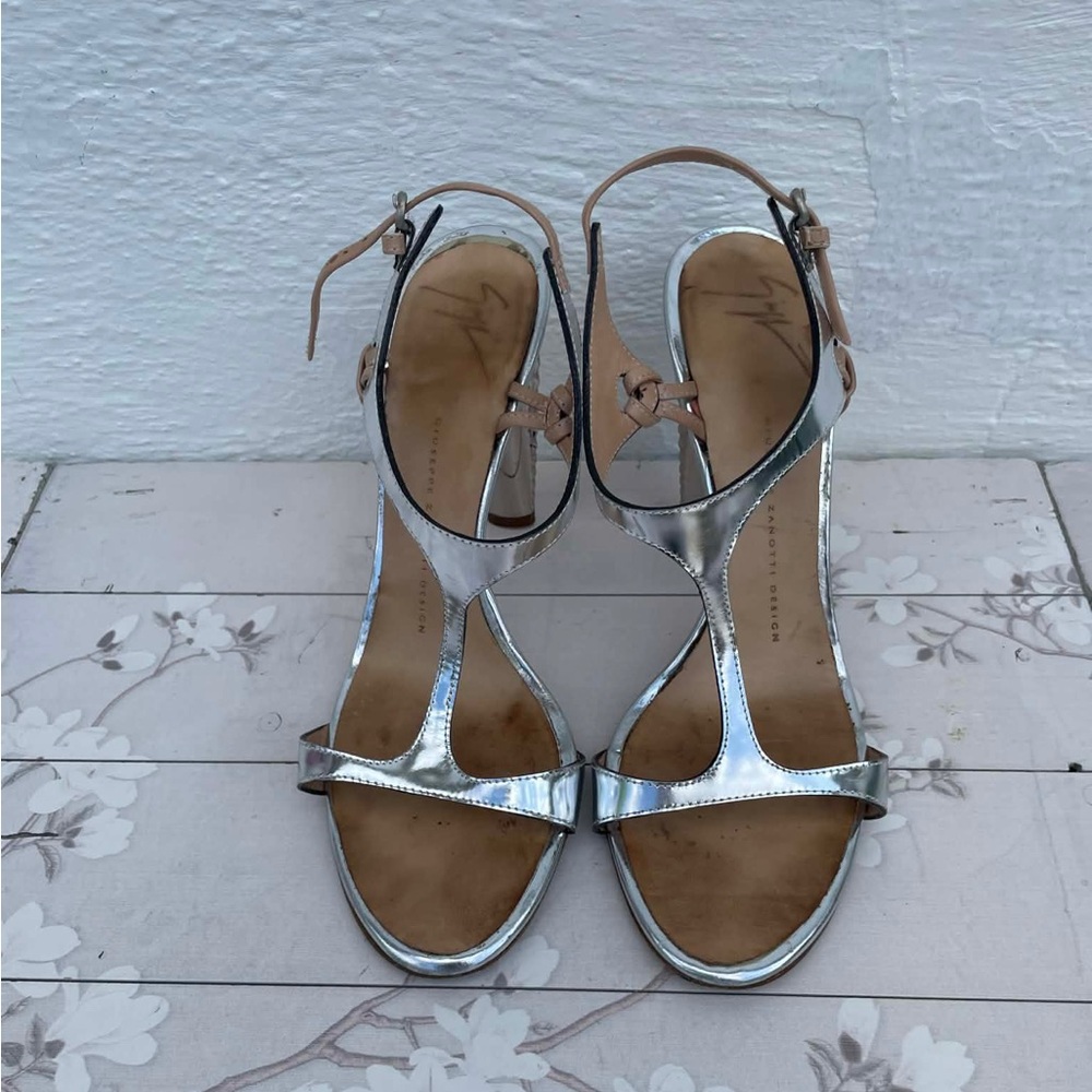 Giuseppe Zanotti Silver Women's heels